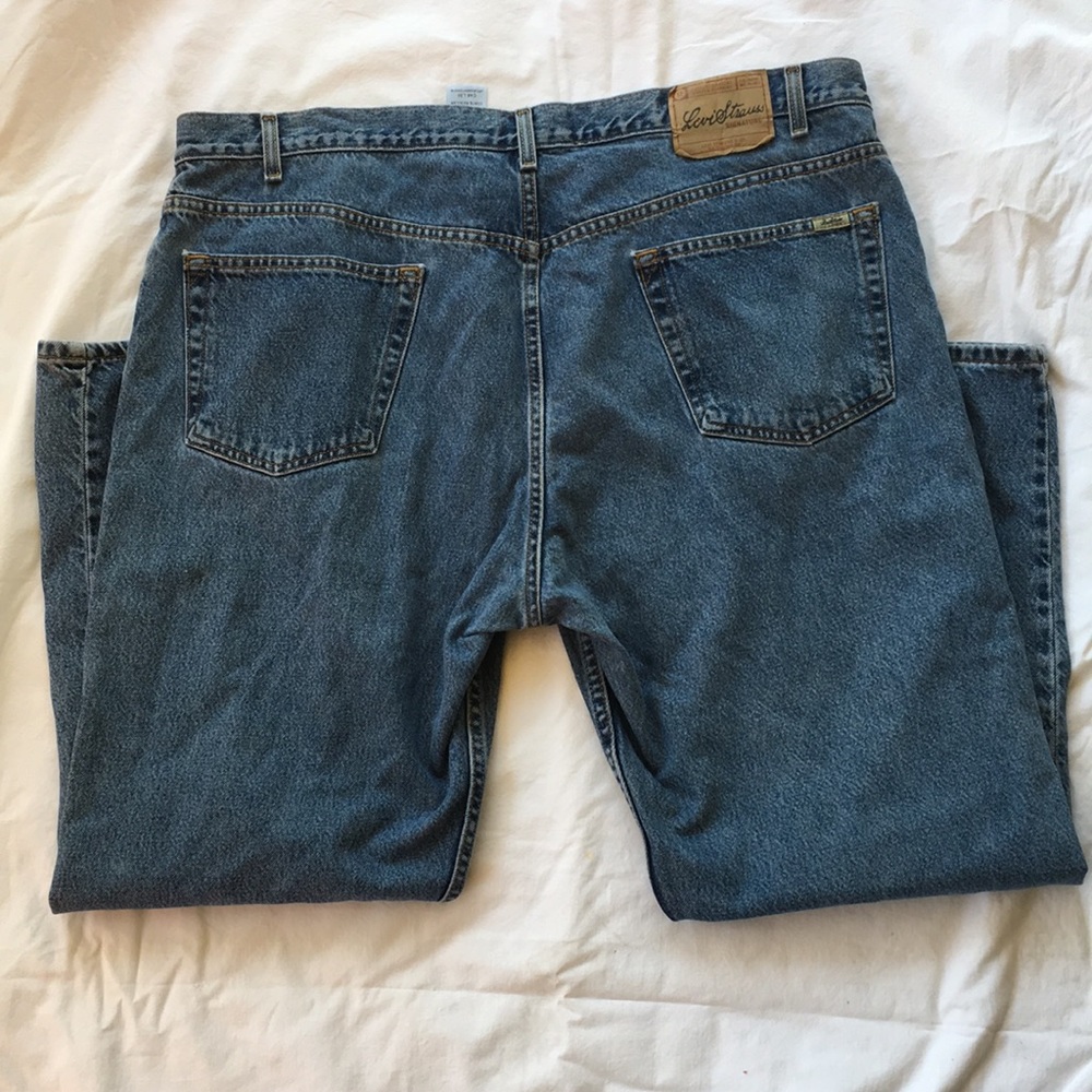 Levi Strauss Signature Jeans 46 x 30 - Picture 3 of 7